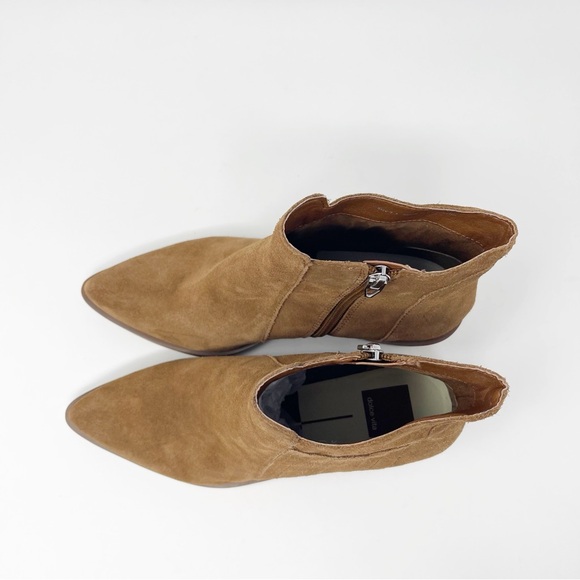 Dolce Vita Salome Bootie Brown Suede Leather Women’s Boots Shoes Size 7.5 - Picture 5 of 11